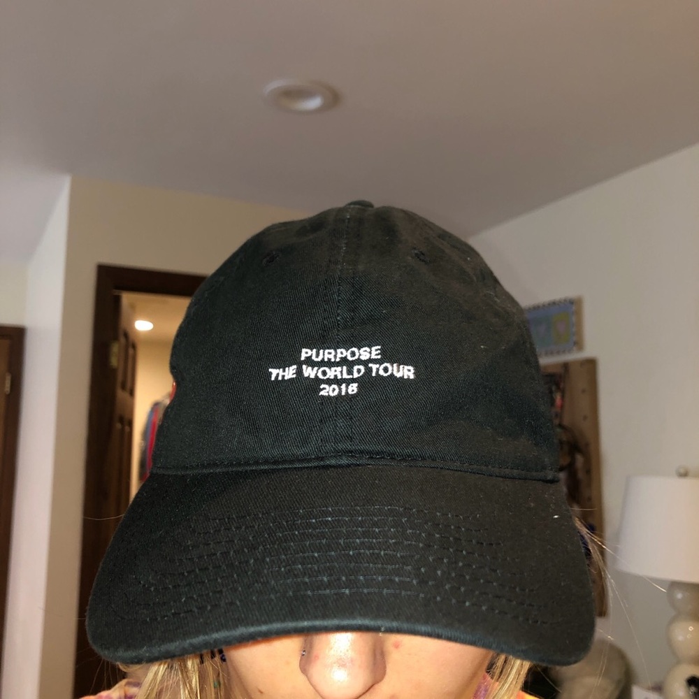 justin bieber 2016 purpose “the world tour” hat
